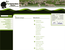 Tablet Screenshot of czarnaowca.pronatura.org.pl